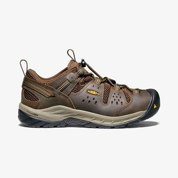 KEEN Atlanta Cool II ESD (Soft Toe) - Hnede Turistické Topánky Panske, KEEN170